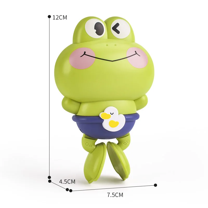 Baby Bath Toys Kids Swimming Pool Clockwork Animals Toys Cute Bathing Frog Children Bathroom Shower Bathtub Water Play Game Toys 6