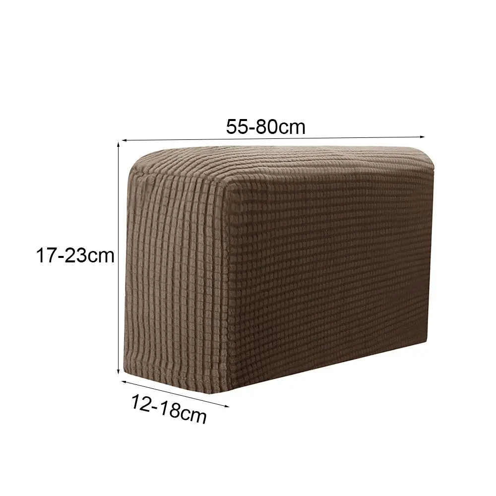 2PCS Removable Armrest Covers Furniture Stretchy Chair Sofa Couch Arm Protector 5