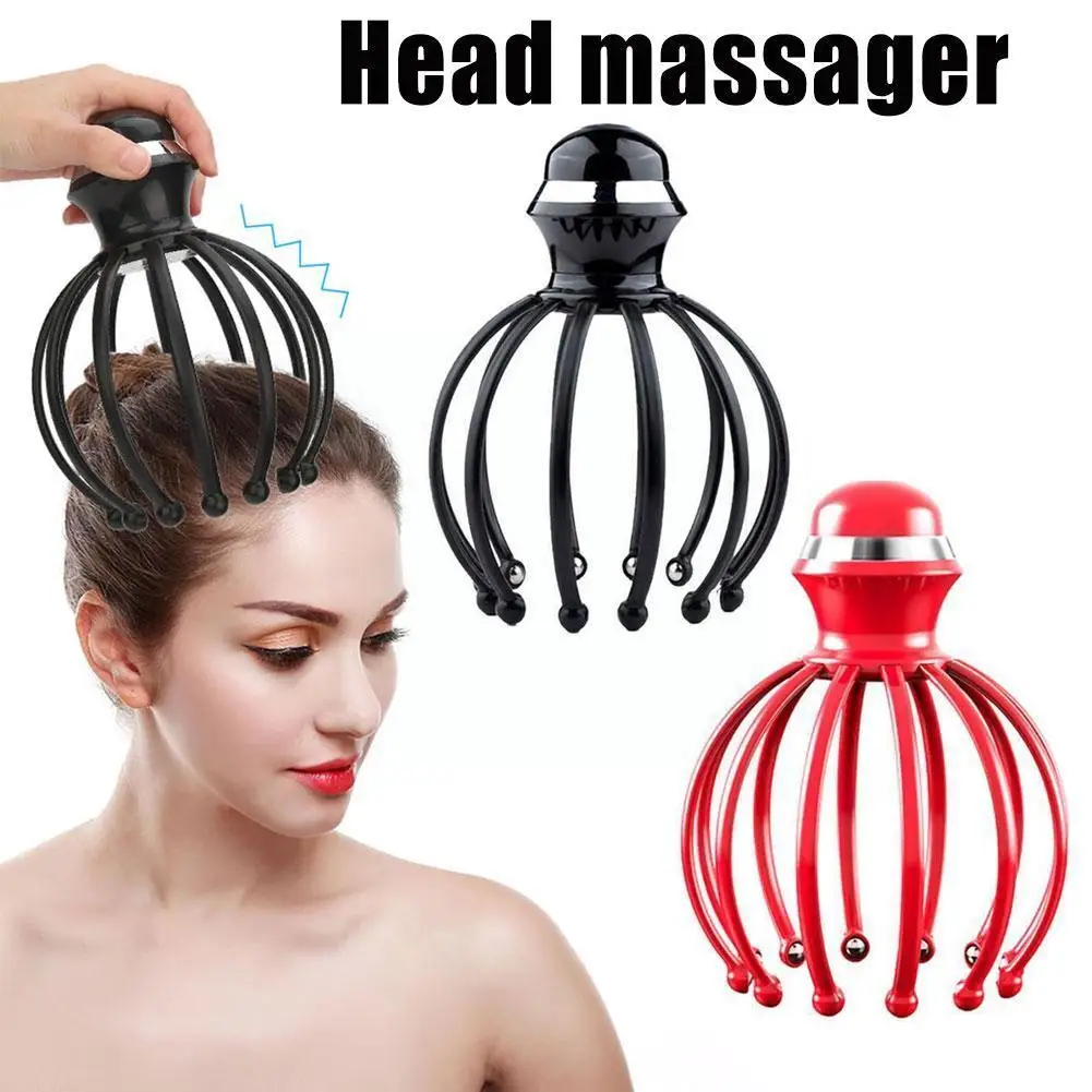 Electric Head Massager Octopus Claw Scalp Massager Relief Scratcher