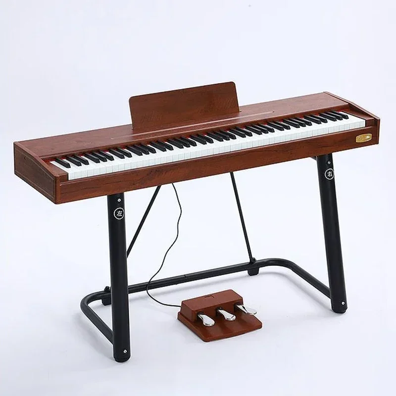 88-key Wooden Musical Electric Organ Heavy Hammer Keyboard Professional Adult Electronic Piano Beginner Flexible Midi Controller