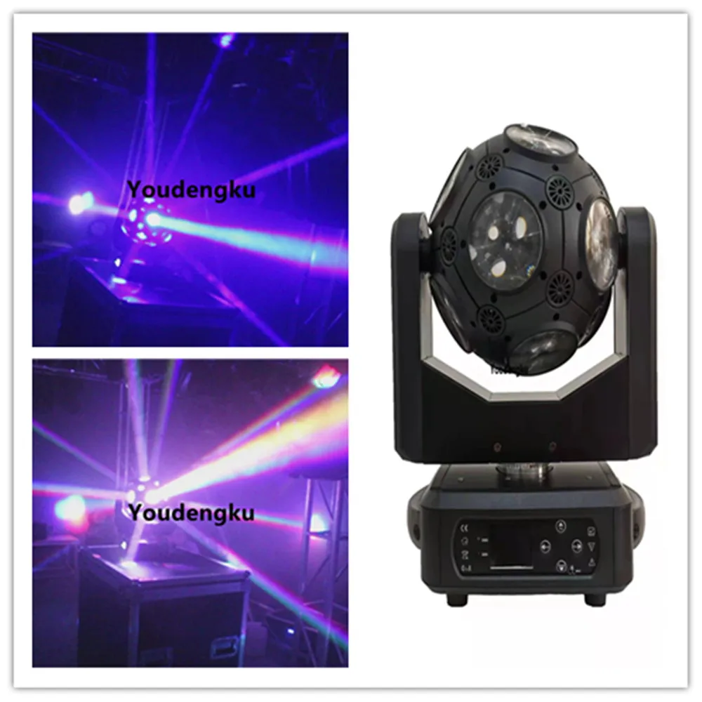 8pcs rotation movingheads dmx led beam wash 12*15w 4in1 RGBW beam led football moving head led music party light