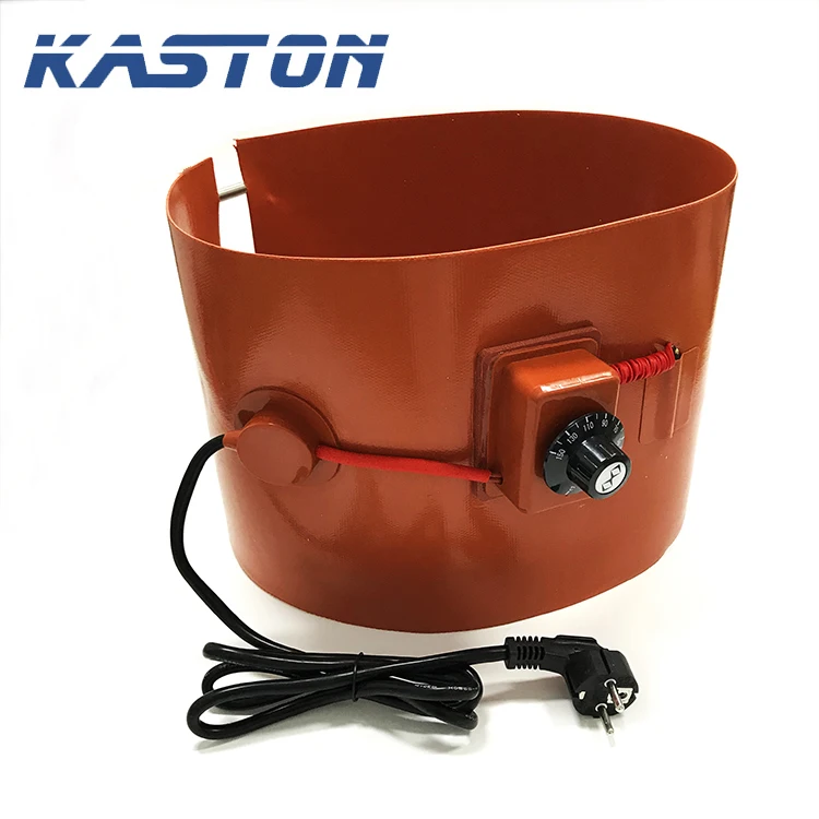 

220v industrial flexible 55 gallon oil band silicone rubber drum heating belt