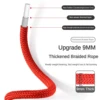 Jump Rope Crossfit Boxing Heavy Skipping Rope Foam Grip Handles for Fitness Workouts Endurance Strength Training 4