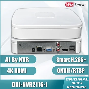 Dahua Wizsense NVR2116-I 16CH 4K Ai by NVR 1HDD UP to 6TB Onvif Perimeter Protection Video Surveillance Recorder SMD P2P CCTV 1