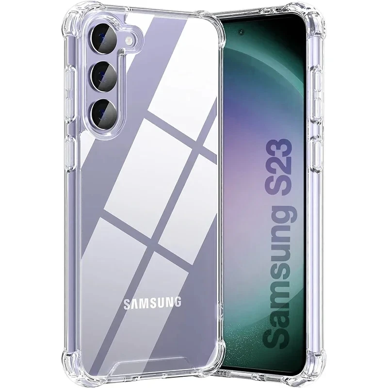 Hybrid Shockproof Clear Hard Case