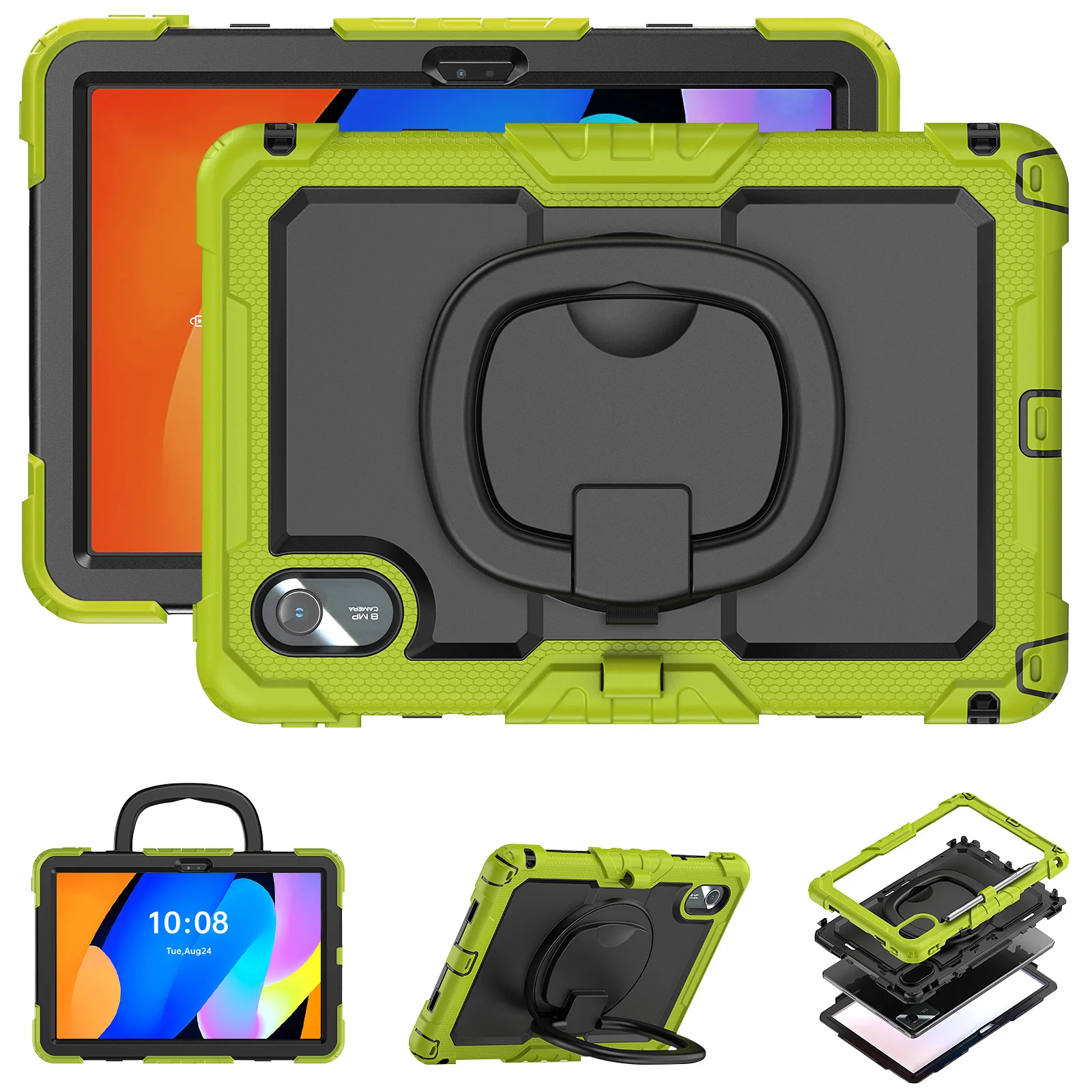 Lenovo Xiaoxin Pad 11-Inch Shockproof Case with Stylus Holder and Stand