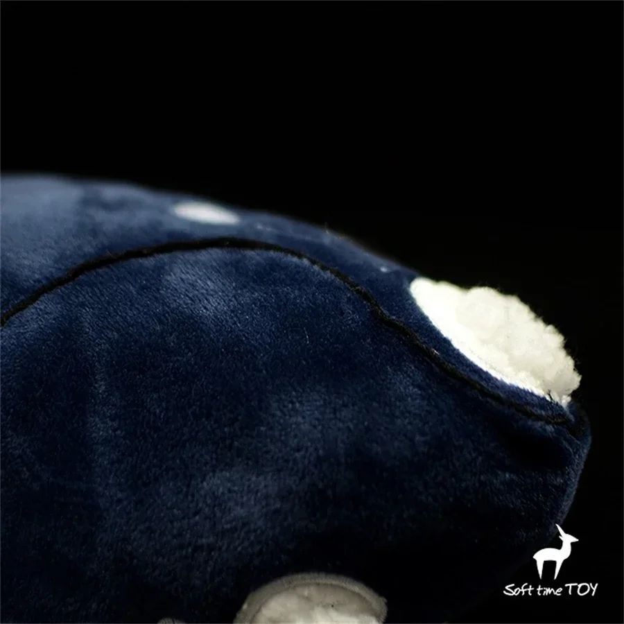 Right Whale Plush Toy High Fidelity Bowhead Whale Plushie Whales Peluche Lifelike Stuffed Animals Simulation Doll Kawai Toy Gift 5