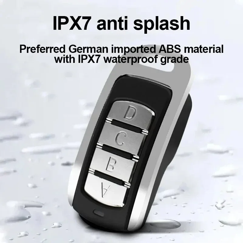 Garage Remote Controller 3pcs Electronic Gate 433mhz Gate Key Fob Command Hand Transmitter Wireless Shutter Door