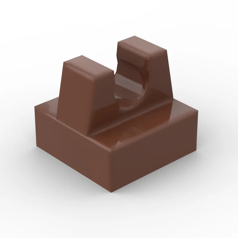 20pcs MOC Parts 15712 44842 Tile Modified 1 x 1 with Open O Clip Compatible Bricks DIY Assmble Building Blocks Particle Kid Toy 6