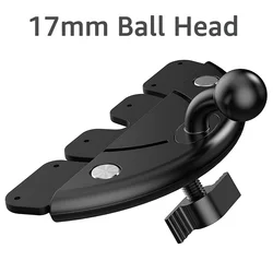Universal Car CD Slot Phone Holder with 17mm Ball Head Base (AS SHOWN)