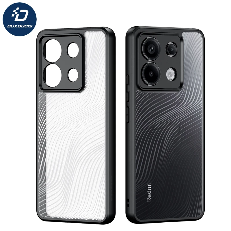 

For Xiaomi Redmi Note 13 Pro 5G Case DUX DUCIS Aimo Series Shockproof PC+TPU Flowing Line Matte Anti-fingerprint Cover