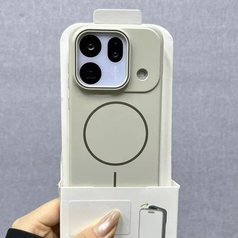 Official Colorful Matte Magnetic Shockproof Rugged Phone Case