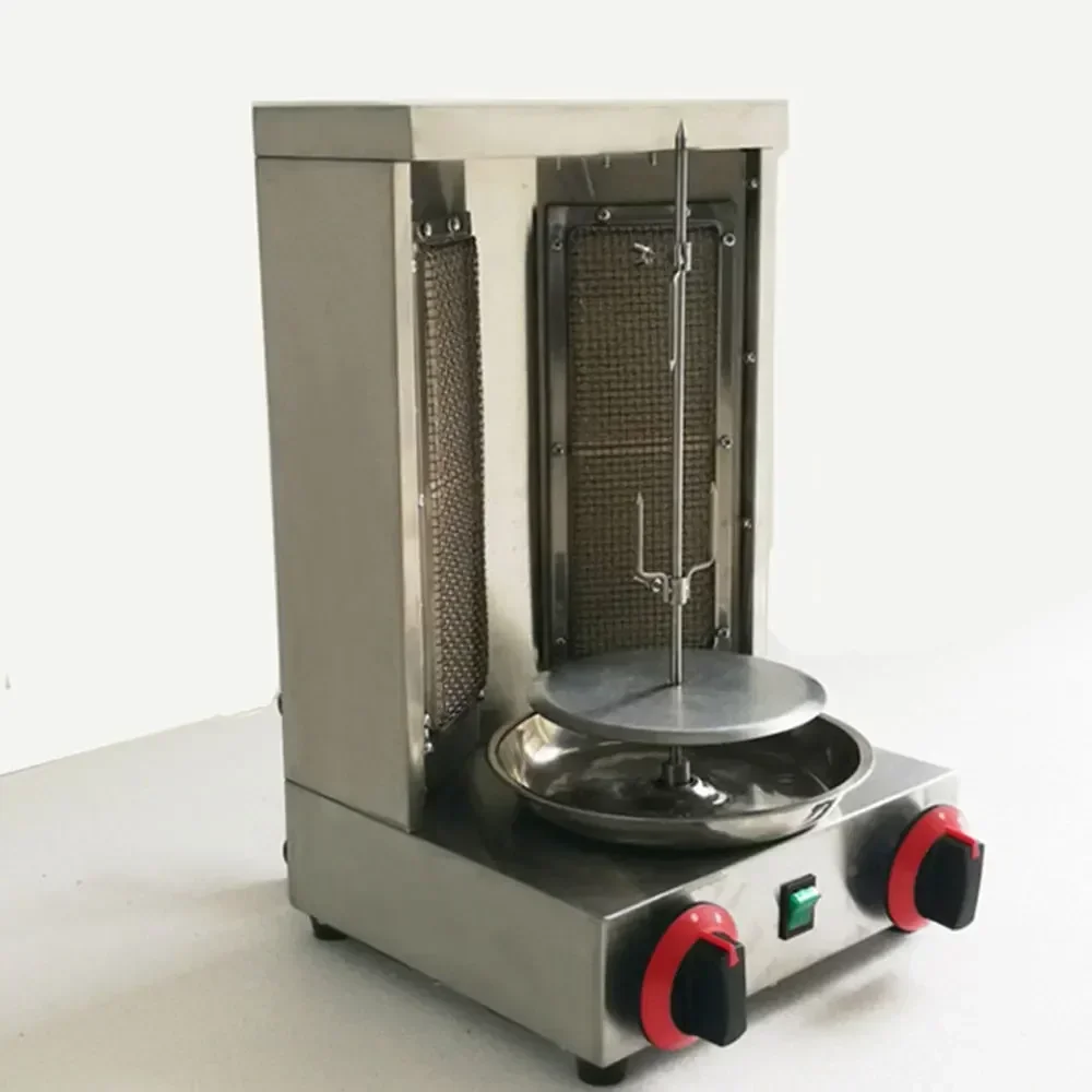 Commercial Gas Barbecue Grill Skewers Automatic Meat Rotating Machine Chicken Barbecue Machine Turkish. 5