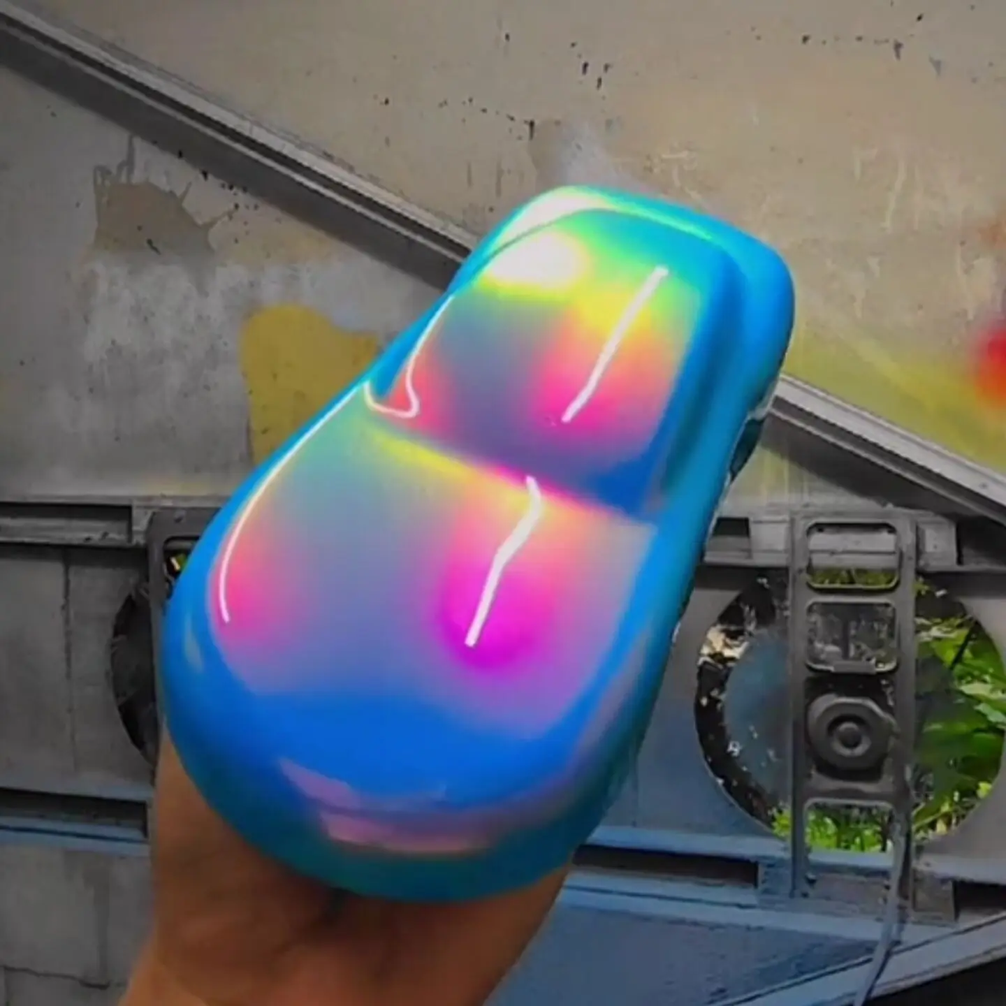 Automotive Paint Pigment Powder Bulk Intense Chrome White Super Chameleon Hypershift ColorShift Chromaflair pearl T05