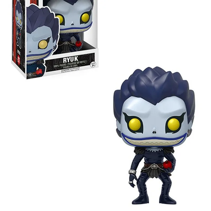 Skøn Regeringsforordning Børnepalads Funko Animation Death Note Ryuk #217 L #218 L With Cake #219 Funkopop  Action Figures Toys Dolls Collection Gifts - Action Figures - AliExpress