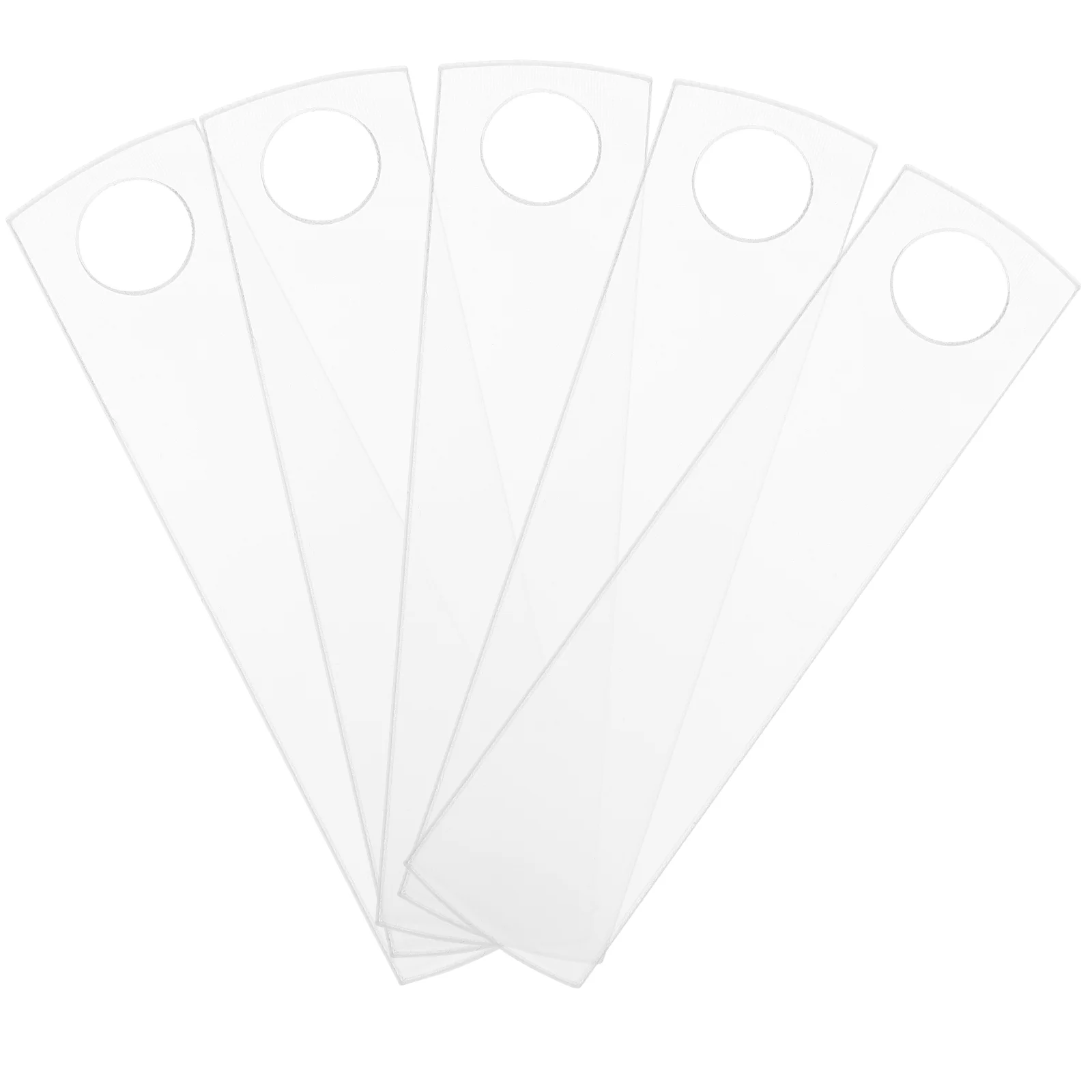 

5Pcs Sublimation Acrylic Name Tags Blank Tumblers Name Tags DIY Blank Name Tags Tumbler Cup Tags