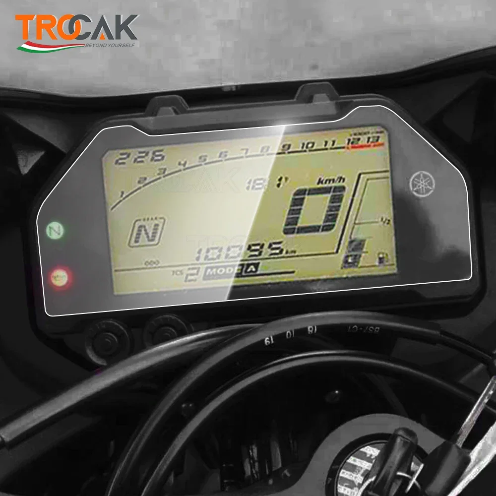 For Yamaha YZF R3 R25 MT-03 MT-25 MT03 MT25-Motorcycle Cluster Scratch Protection Film Dashboard Screen Protector