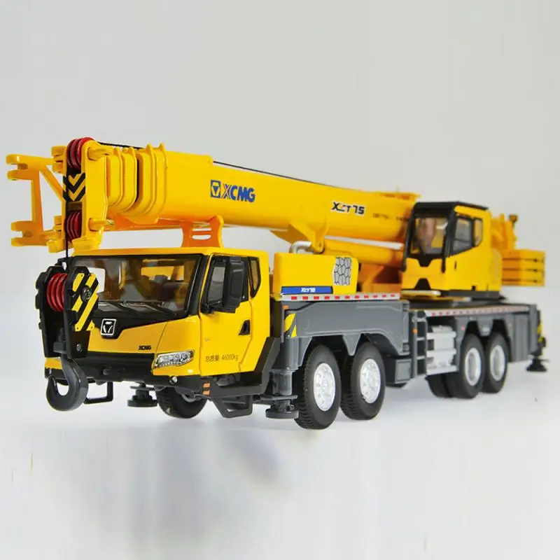 1/50 Model Crane Car Truck Diecast Construction Transport Vehicles Toy Gift 