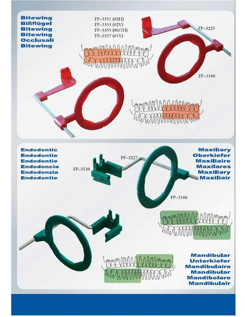 dental xray film positioning kit image