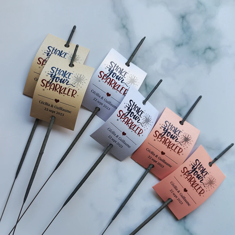 50 Pz 45X70Mm Scuotere Il Tuo Sparkler Tag Sparkler Invia Tag Eucalyptus Wedding Sparkler Tags-Yh28