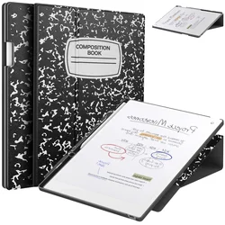 360° Rotating Pencil Holder Cover with Hard PC Back Shell - Remarkable Paper Pro (BKZYB)