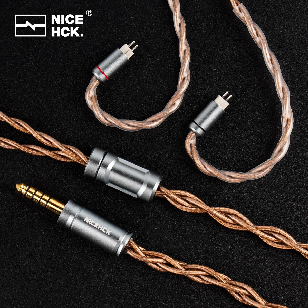 NICEHCK CsgOrpheus 8N 銅メッキシルバーゴールドワイヤー HiFi