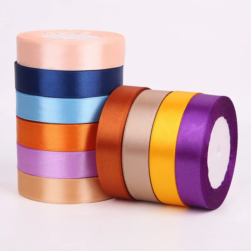 цена 2CMX22M Cake Flower Ribbon Gift Hi Box Packing Ribbon Polyester Ribbon Baking Decorative Ribbon Handmade Ribbon Ribbon R1017