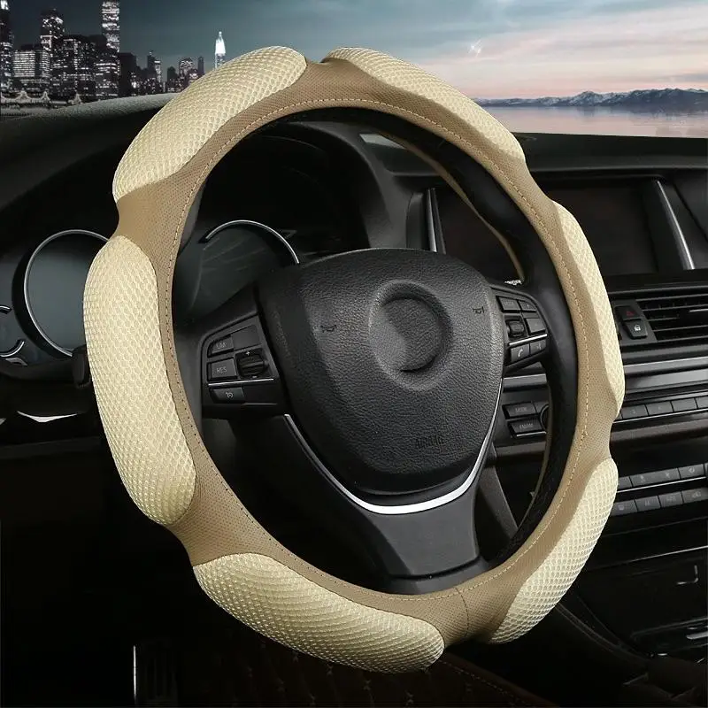 Coprivolante adatto per accessori auto diametro 38 cm Decorazione protettiva per volante interno universale - Image 4