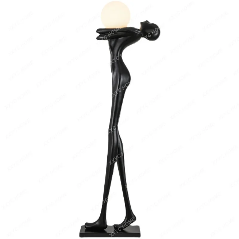 

YY человеческая Художественная Скульптура, орнамент da terra FRP lampada da terra