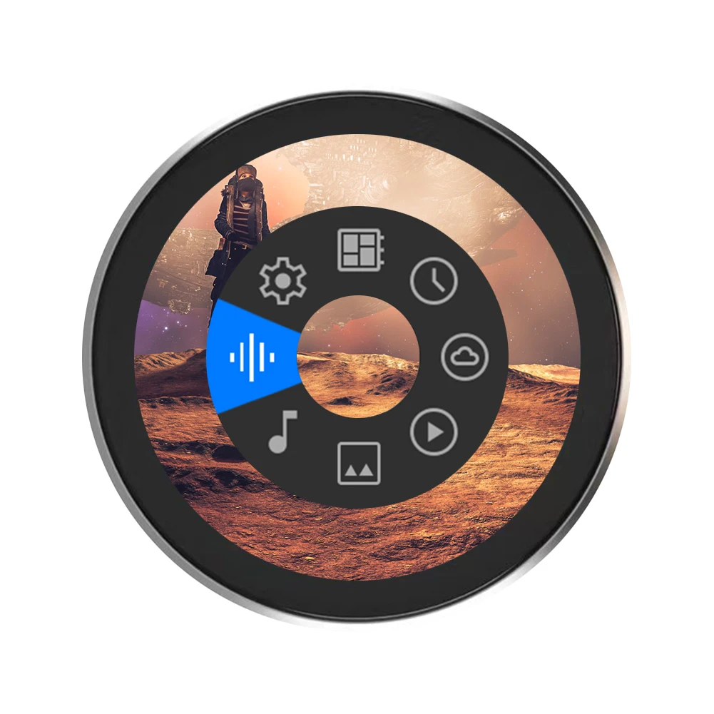 1.8��ġ ���� ��ũ�� �뷮�� ��ġ ��ũ�� AI ���� ä�� ���� ���� ESP32-S3 8M PSRAM 16M �÷���