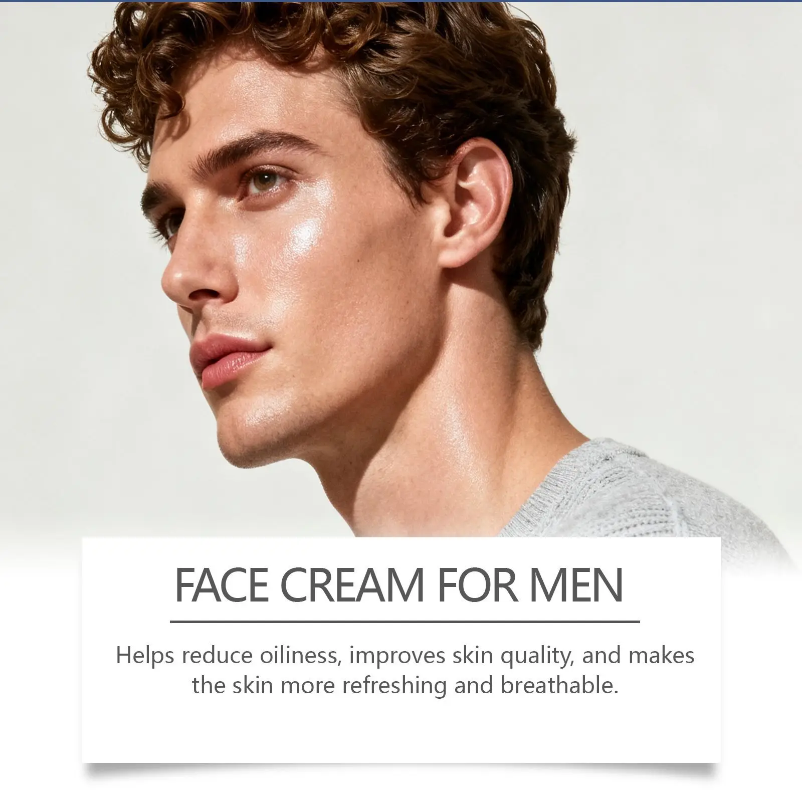 EAST MOON Men's Moisturizing Cream Hydrating, Smooth and Moisturizing Care for Men's Skin Moisturizing Care Cream