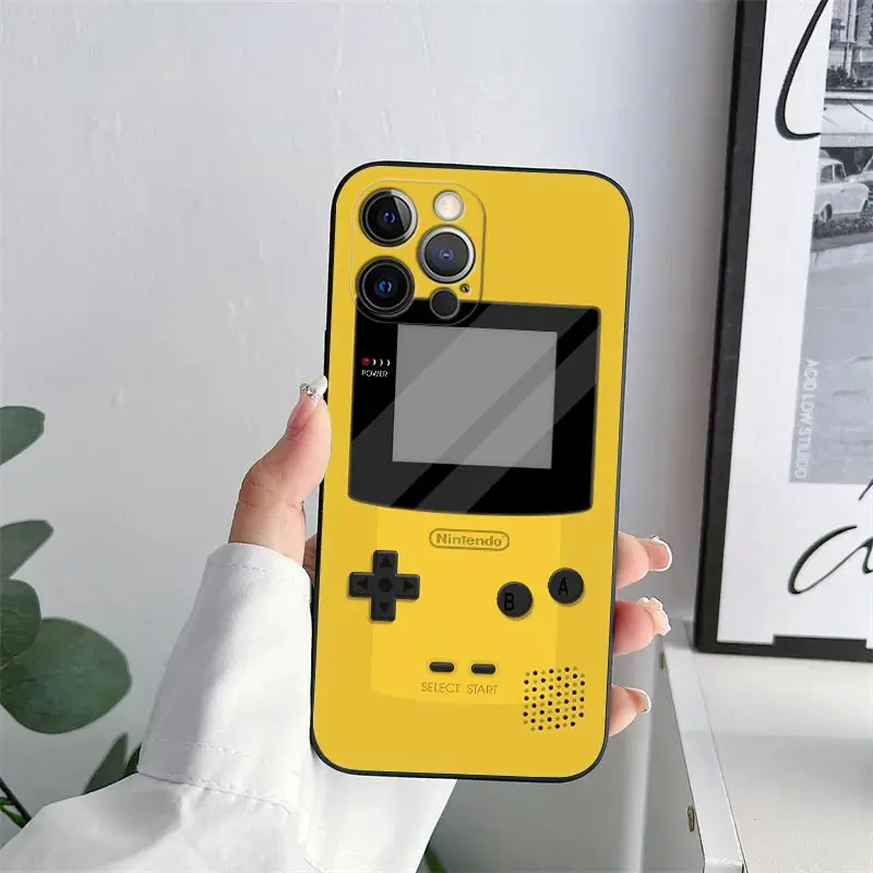 Vibrant Handheld Gaming-Themed Phone Case
