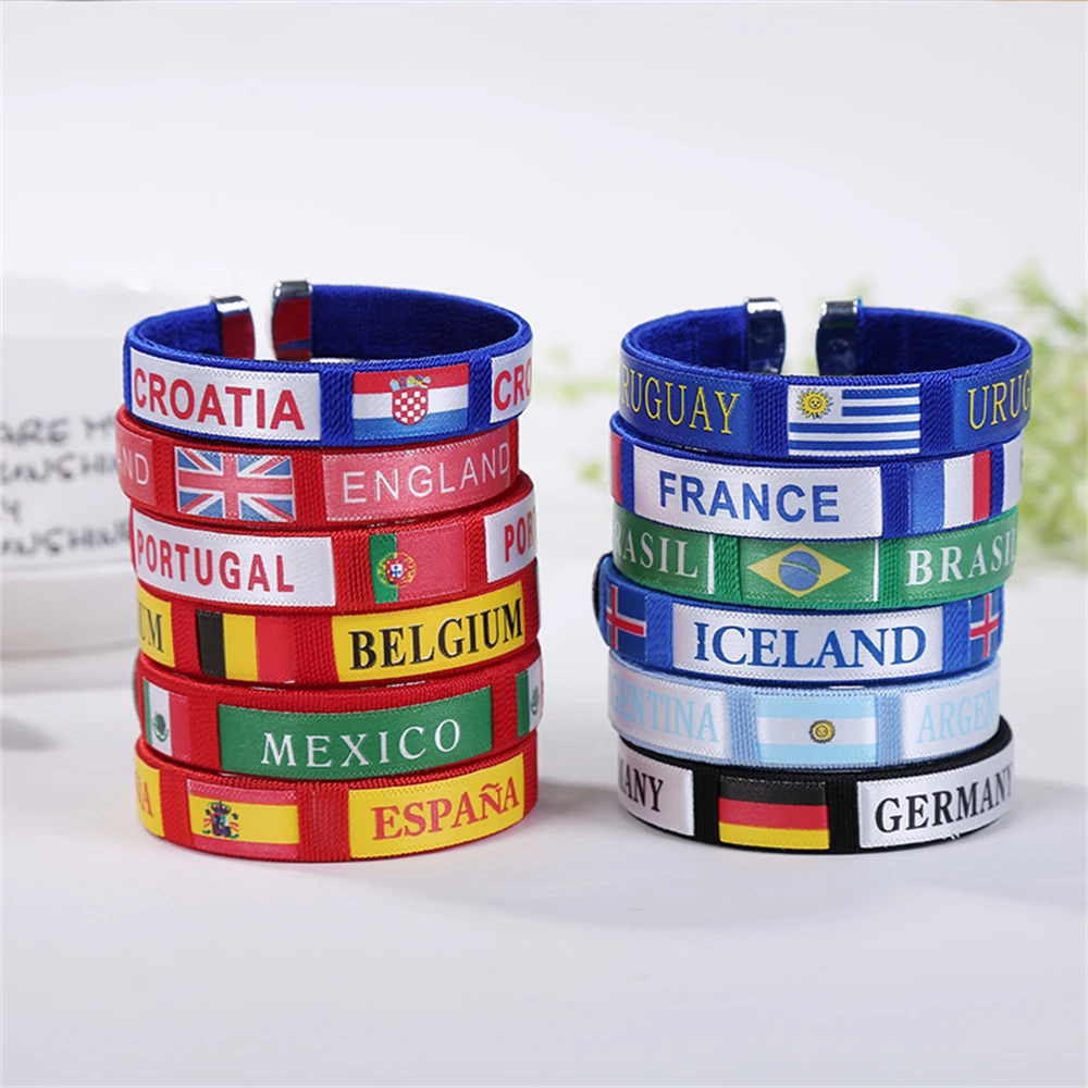 Flag Style Sports Bracelet Fashion Adjustable Silicone - Temu Germany