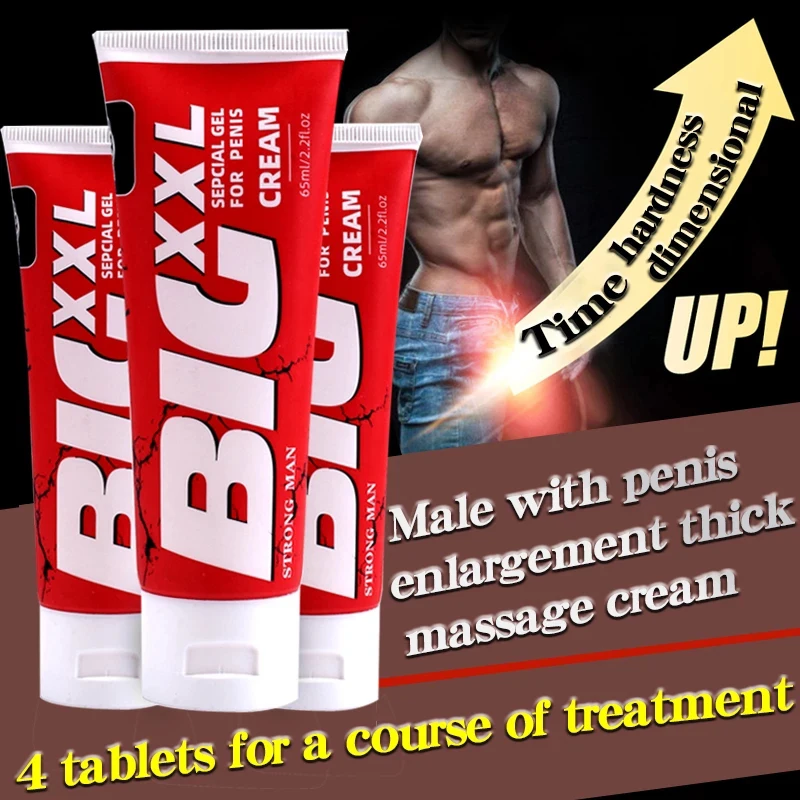 65ml Penis Enlargement Cream Aphrodisiac Erection Products Herbal Increase Big Dick Male Penis Enhancer Growth Gel Sex Product