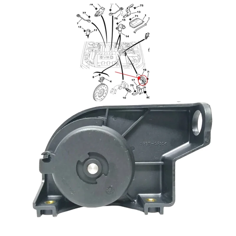 Accelerator pedal sensor Throttle Position Sensor 1920AK 9639779180 9643365680 19209W For Peugeot 206 307 405 406 407 Citroen C5