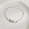 Bracelets de Couple en forme de cœur d'amour pour femmes et hommes, couleur argent, Double couche, chaîne assortie, bijoux cadeau pour amoureux, 1 pièces