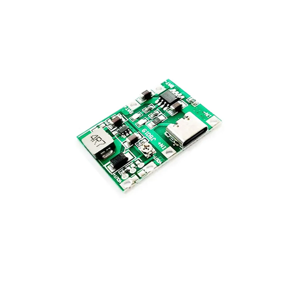 1PCS 3.7V 9V 5V 2A Adjustable Step Up 18650 Lithium Battery Charging Discharge Integrated Module TYPE C USB Micro USB