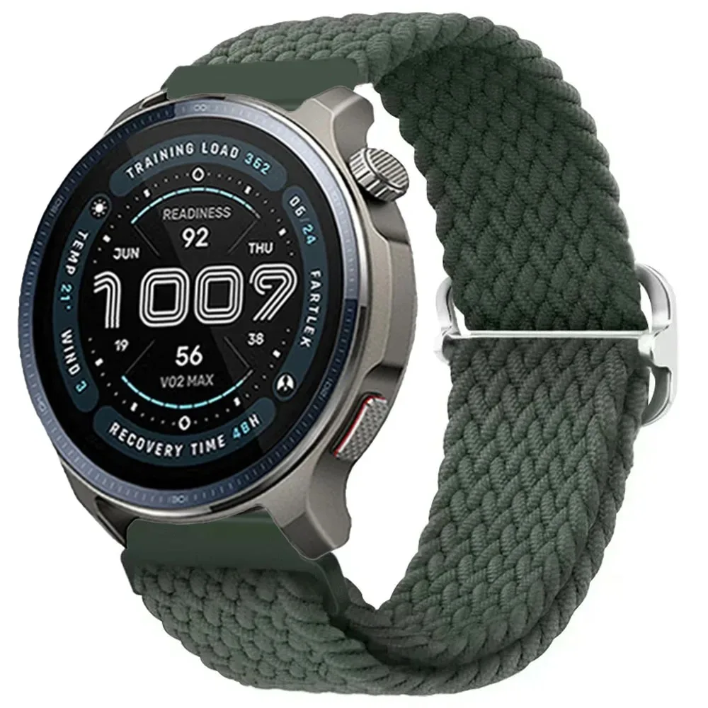 Sport Nylon Strap, 22mm/20mm Adjustable Watchband Bracelet