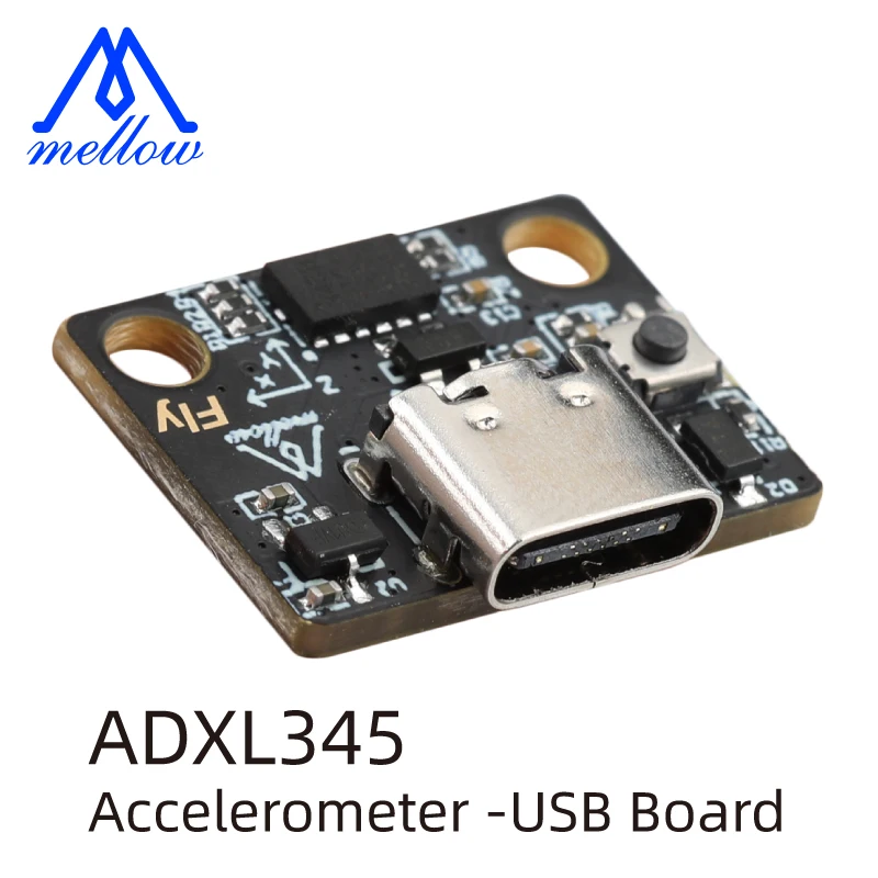 

Mellow Fly-ADXL345 Accelerometer USB Board For Klipper Gemini Rspberry Pi Voron V0.1 2.4 Vzbot HevORT Ender 3 3D Printer Parts