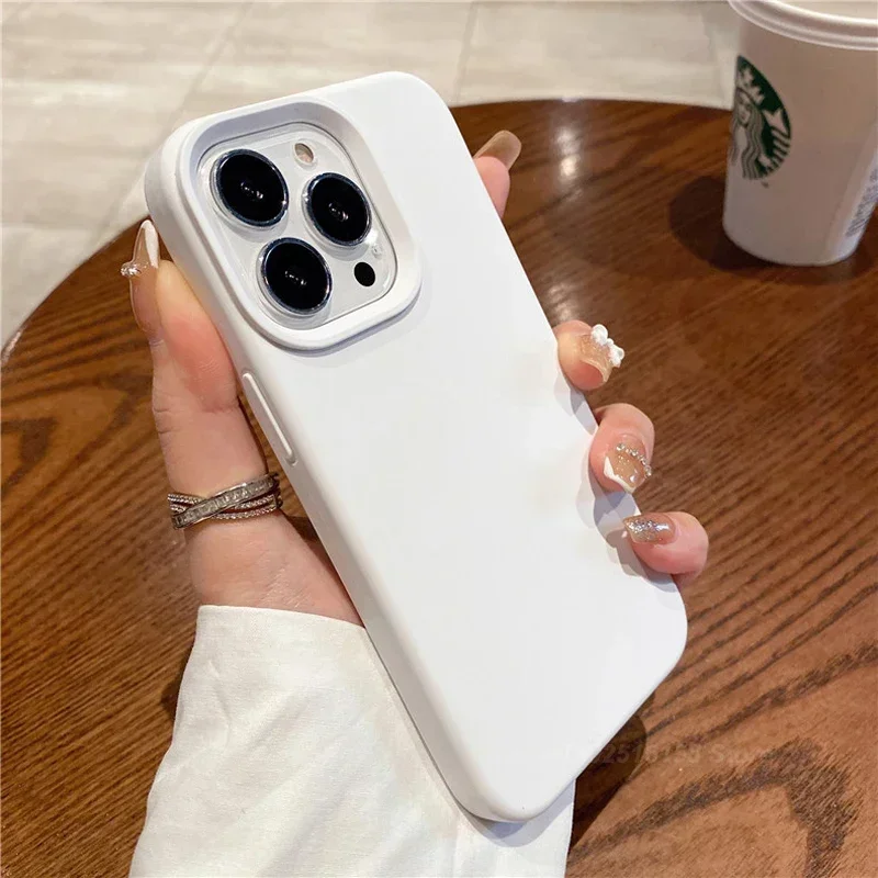 thumbnail image 1 of Funda de silicona líquida oficial original para Apple iPhone 16 15 14 13 12 11 Pro Max 8 7 Plus XS Max XR XS X Funda protectora, 1 of 5