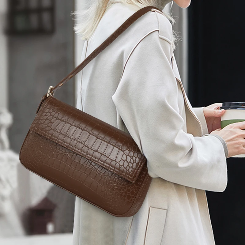 

Crossbody bag for women with large capacity 2022 new leather bag for women's fashionable and versatile commuting shoulder bag