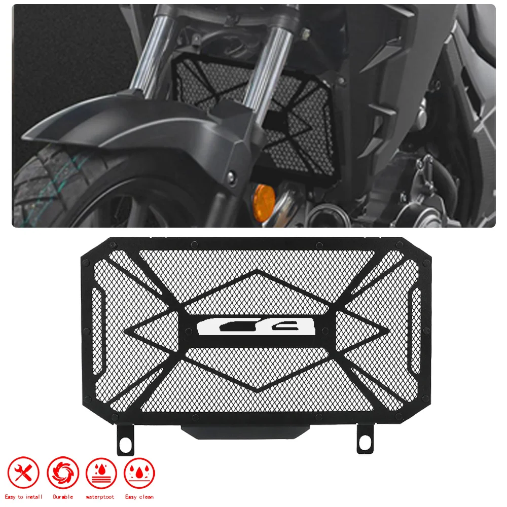 

FOR HONDA CB500X CB400X CB400F 2013-2021 2022 2023 Motorcycle Radiator Grille Guadr Protector Grill Cover CB 400X 500X 400F 500F