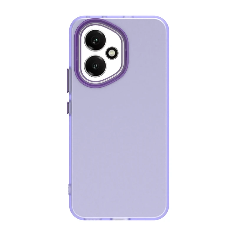 Frosted Transparent Silicone Matte Protective Case