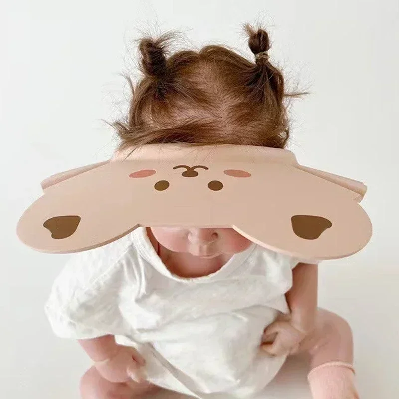 Adjustable Baby Shampoo Cap for 0-6 Years Children hair wash hat shampoo shower cap