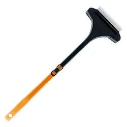 Multifunctional Screen and Sofa Cleaning Brush with Squeegee (Yellow)