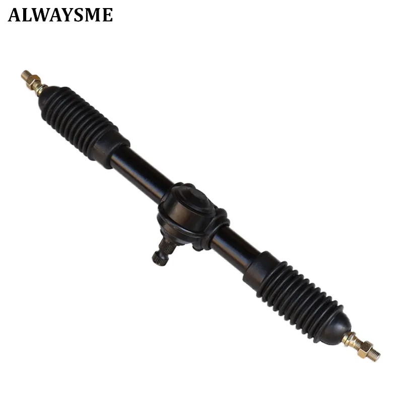 ALWAYSME Steering Gear Rack for Go Karts Steering Wheel