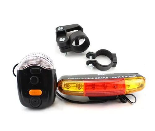

Multifunctional Bicycle Turn Signal Lamp Tail Light With Electric Horn Brake Light Xc-408