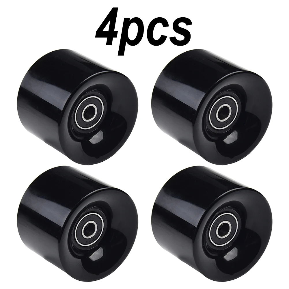 

4Pcs Skate Board Skateboard Longboard Wheels 60x45mm 78A ABEC-9 Bearing Spacers Set Roller Skating Wheel Skateboards Accessories