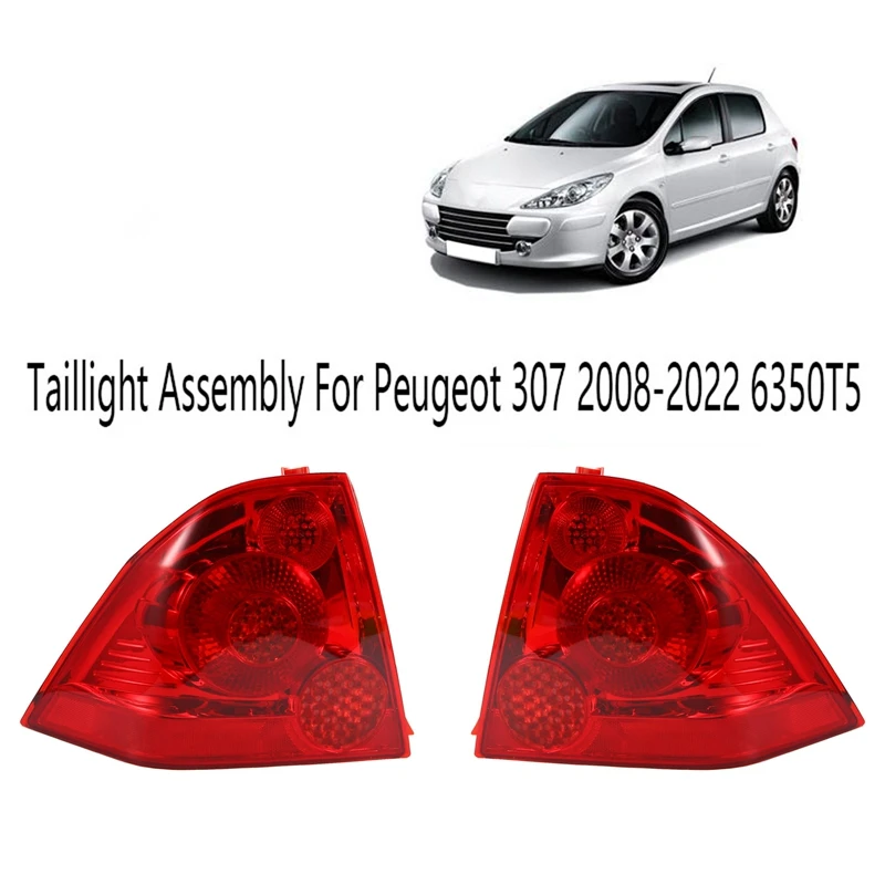  Conjunto de luces traseras, luz de freno, luces antiniebla para Peugeot-