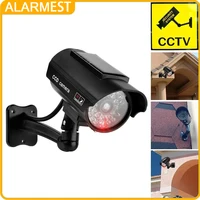 ALARMEST fausse caméra Solart factice étanche sécurité CCTV caméra de Surveillance avec lumière Led rouge clignotante extérieure intérieure 1